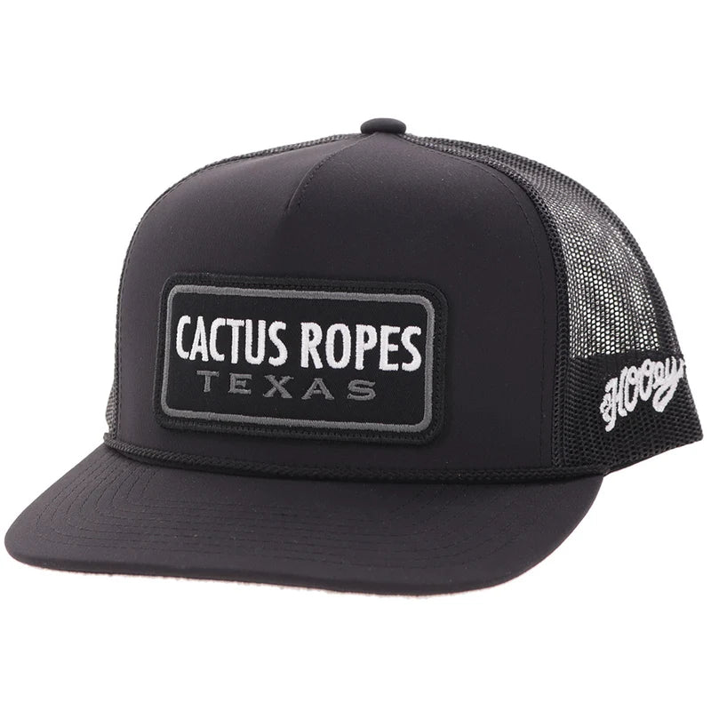 Cactus Ropes Hat Black/White - CR125