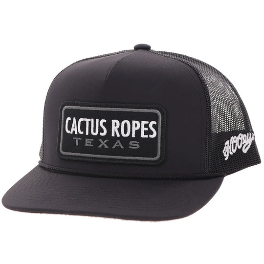 Cactus Ropes Hat Black/White - CR125