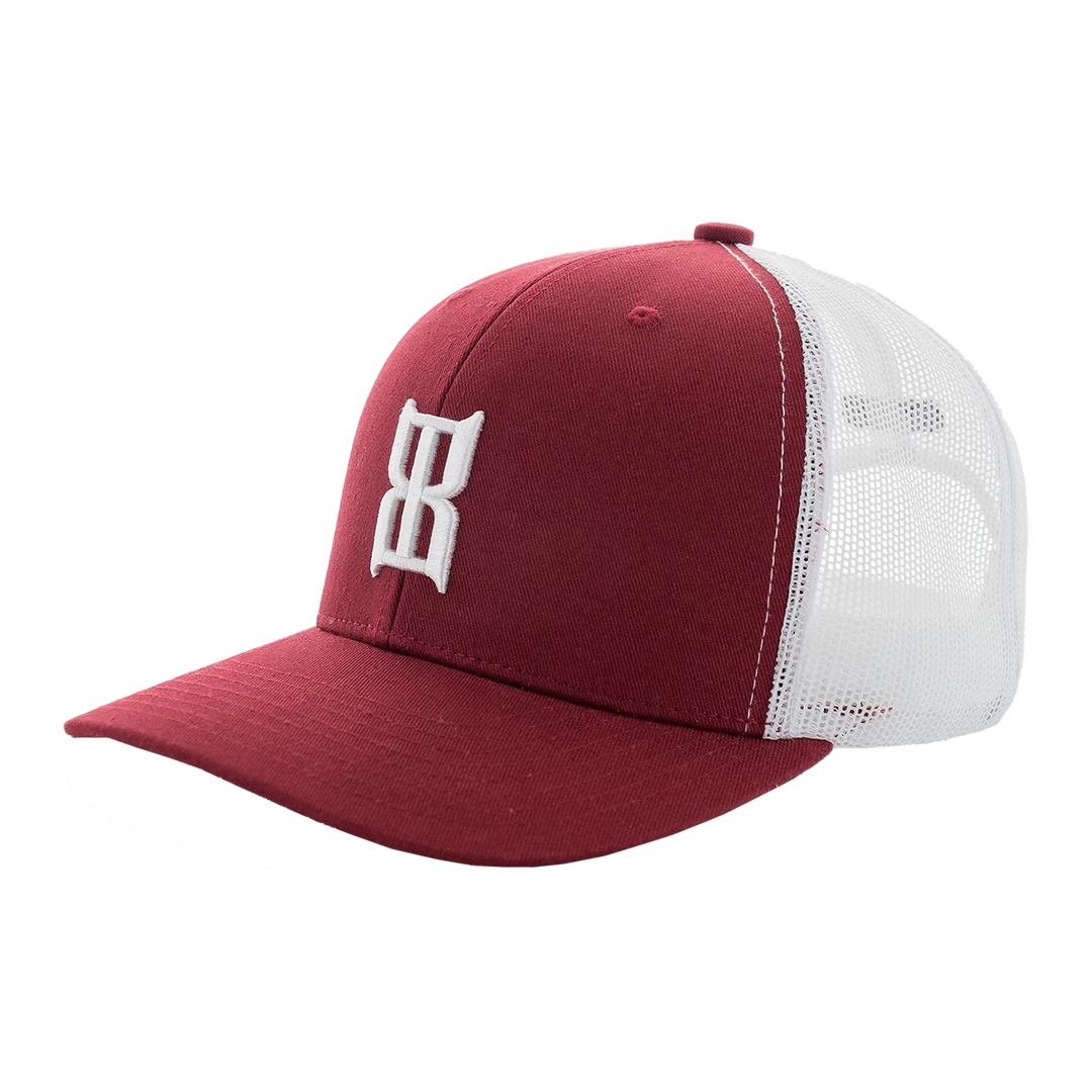 Bex Red/White Ball Cap - H0075RW