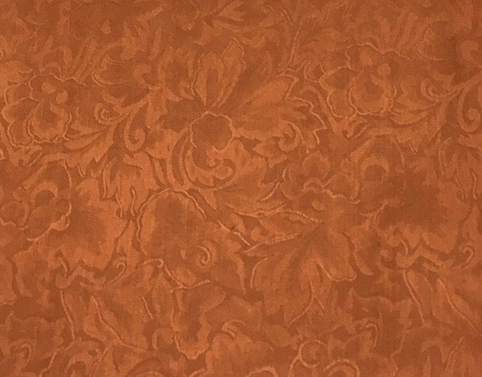 Wyoming Trading Copper Jacquard Silk Wild Rag