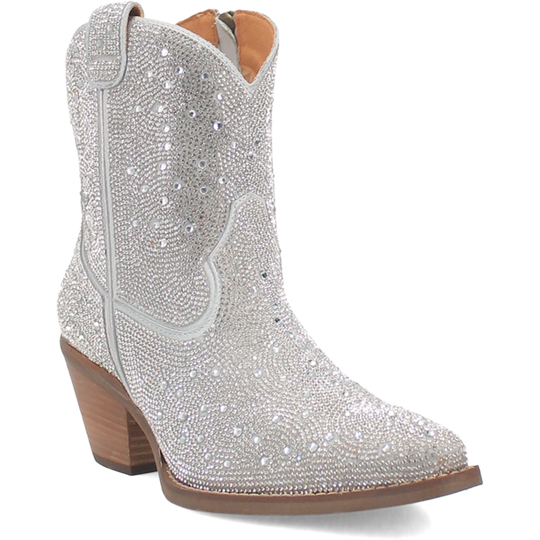 Ladies Dingo Rhinestone Cowgirl Silver - DI577