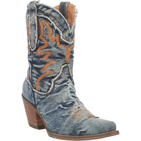 Women's Dingo Y'all Need Dolly Denim Boots - DI950
