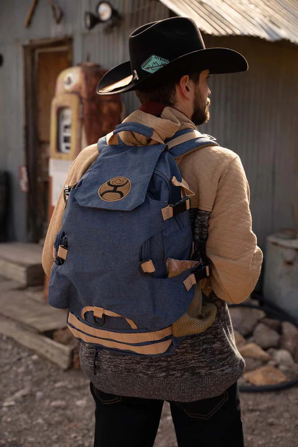 Hooey Mule Denim Backpack - BP014DE