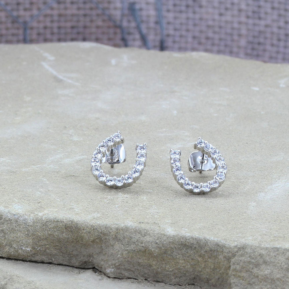 Montana Silversmiths Tiny Rider Post Earrings - ER1251