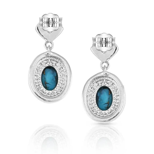 Montana Silversmiths Open Night Sky Turquoise Earrings - ER5172
