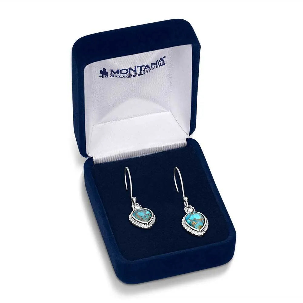 Montana Silversmiths Expression of the West Turquoise Earrings - ER5803