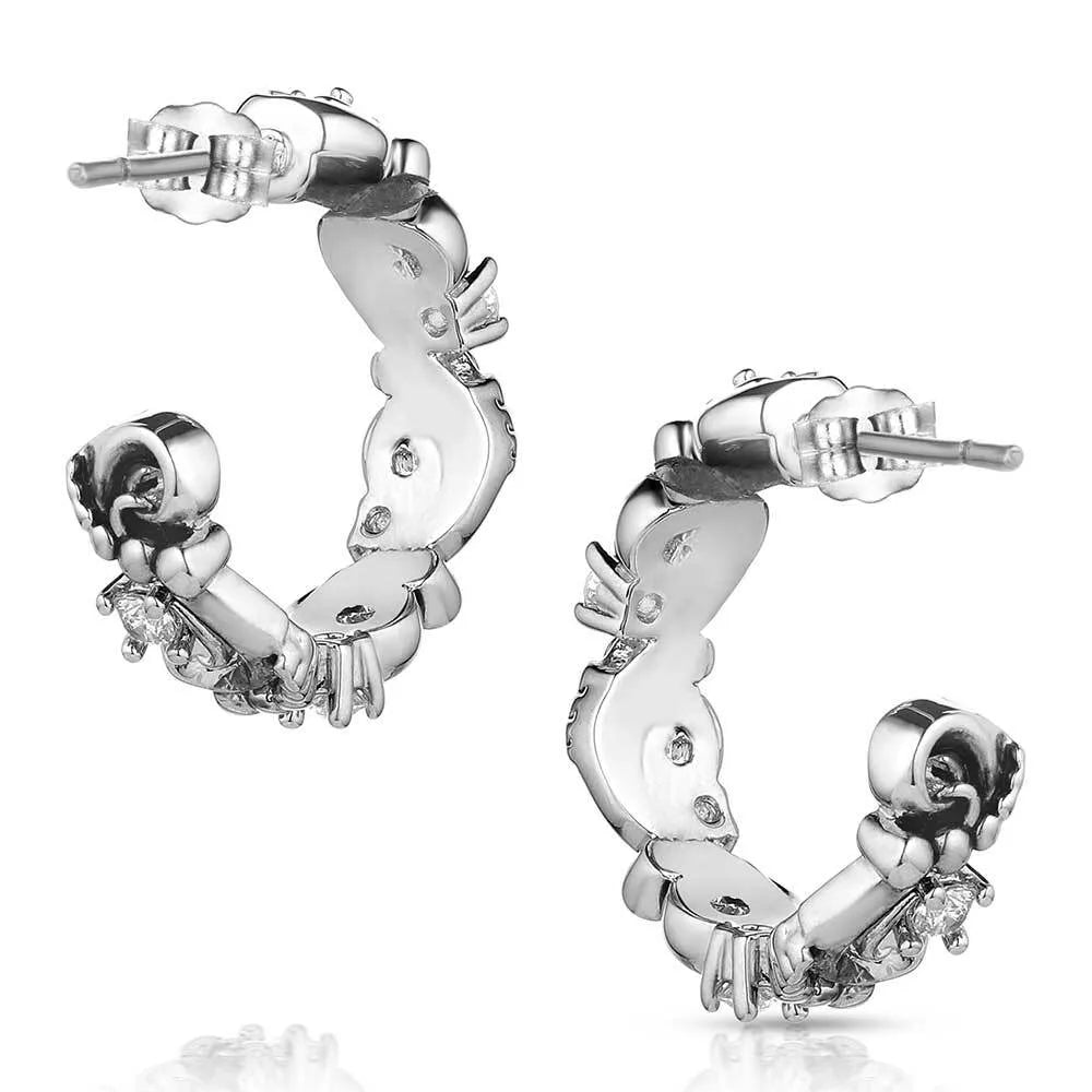 Montana Silversmiths Windblown Elegance Crystal Earrings - ER5862