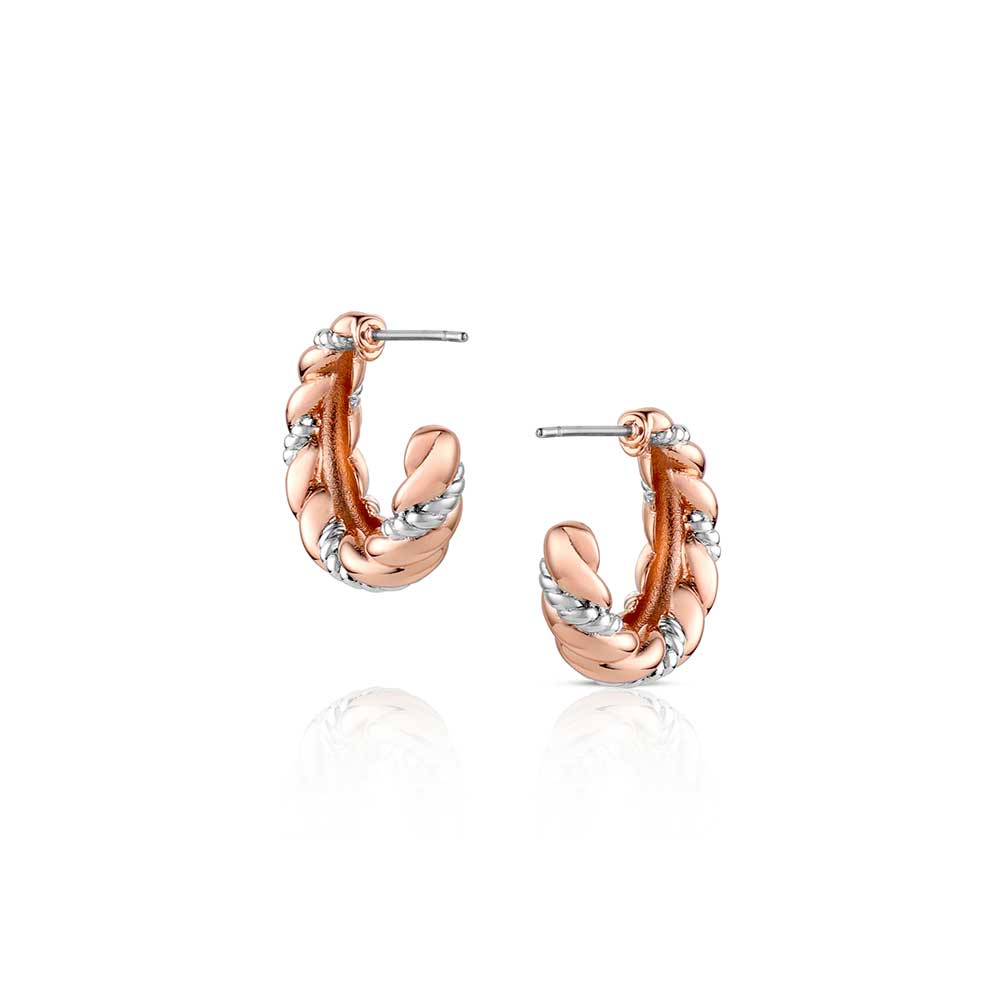 Montana Silversmiths Draped In Light Hoop Earrings - ER6526