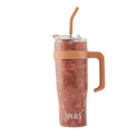 Myra Wide Wyoming Tumbler in Brown