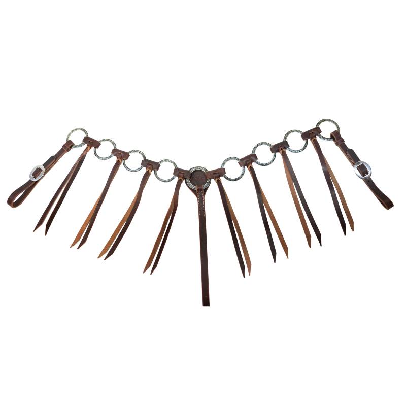 Professional's Choice Ring Tassle Breast Collar