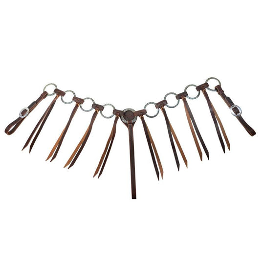 Professional's Choice Ring Tassle Breast Collar