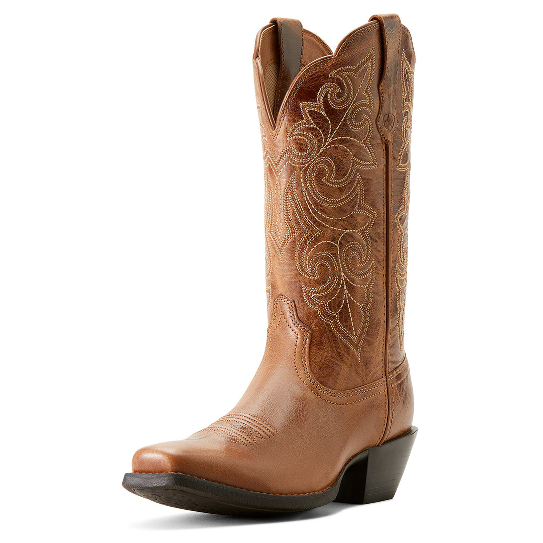 Women's Ariat Round Up Square Toe Ready Russet Square Toe - 10053733