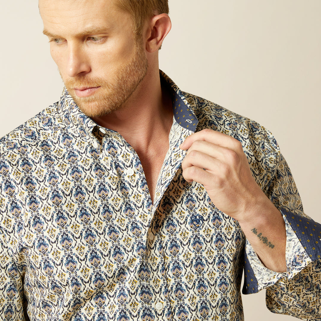 Men's Ariat Wrinkle Free Damon Classic Fit Shirt - 10062192