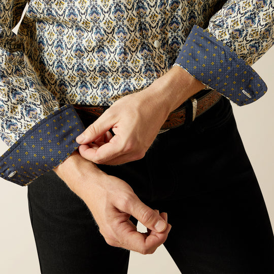 Men's Ariat Wrinkle Free Damon Classic Fit Shirt - 10062192