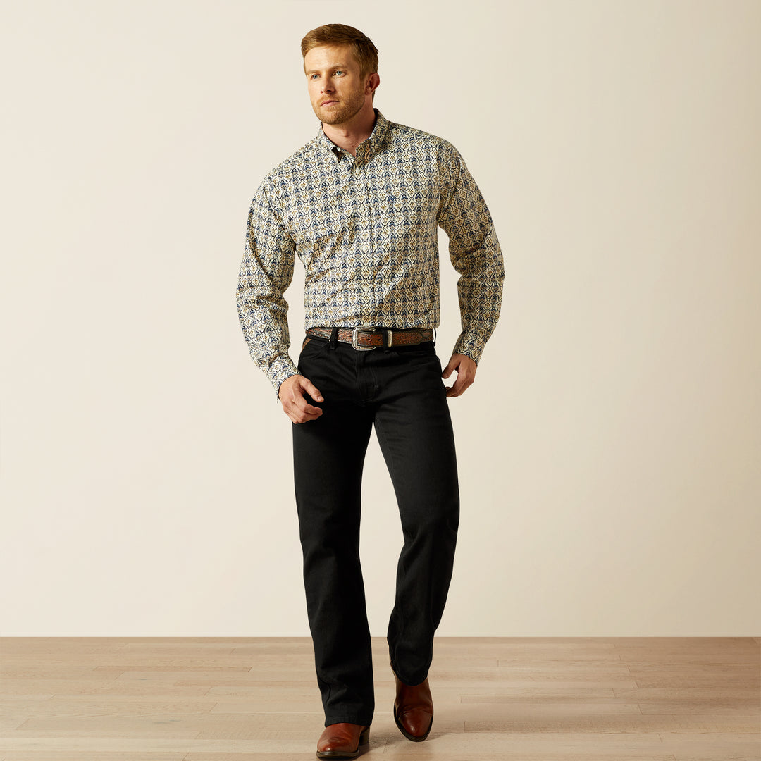 Men's Ariat Wrinkle Free Damon Classic Fit Shirt - 10062192