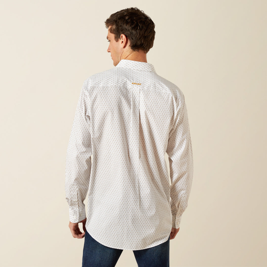 Men's Ariat Wrinkle Free Dewitt Fitted Shirt - 10062201