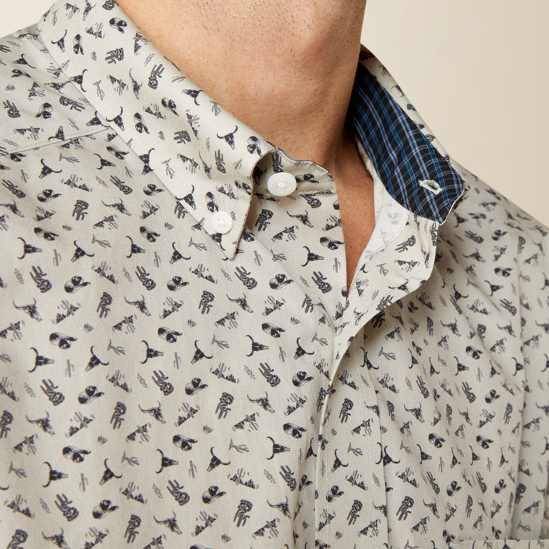 Men's Ariat Wrinkle Free Charles Classic Fit Shirt - 10062227