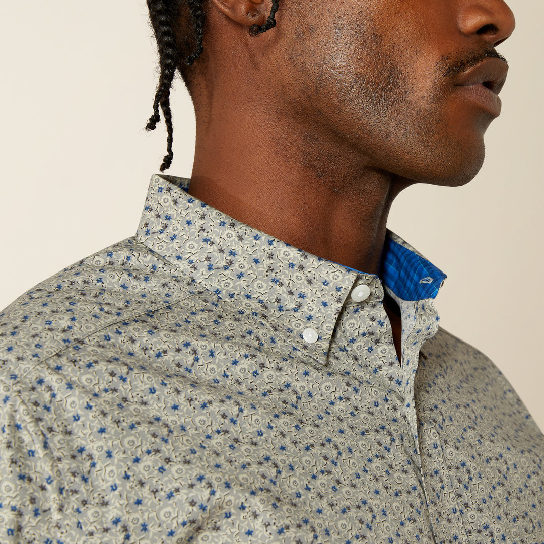 Men's Arit Wrinkle Free Cade Fitted Shirt - 10062233