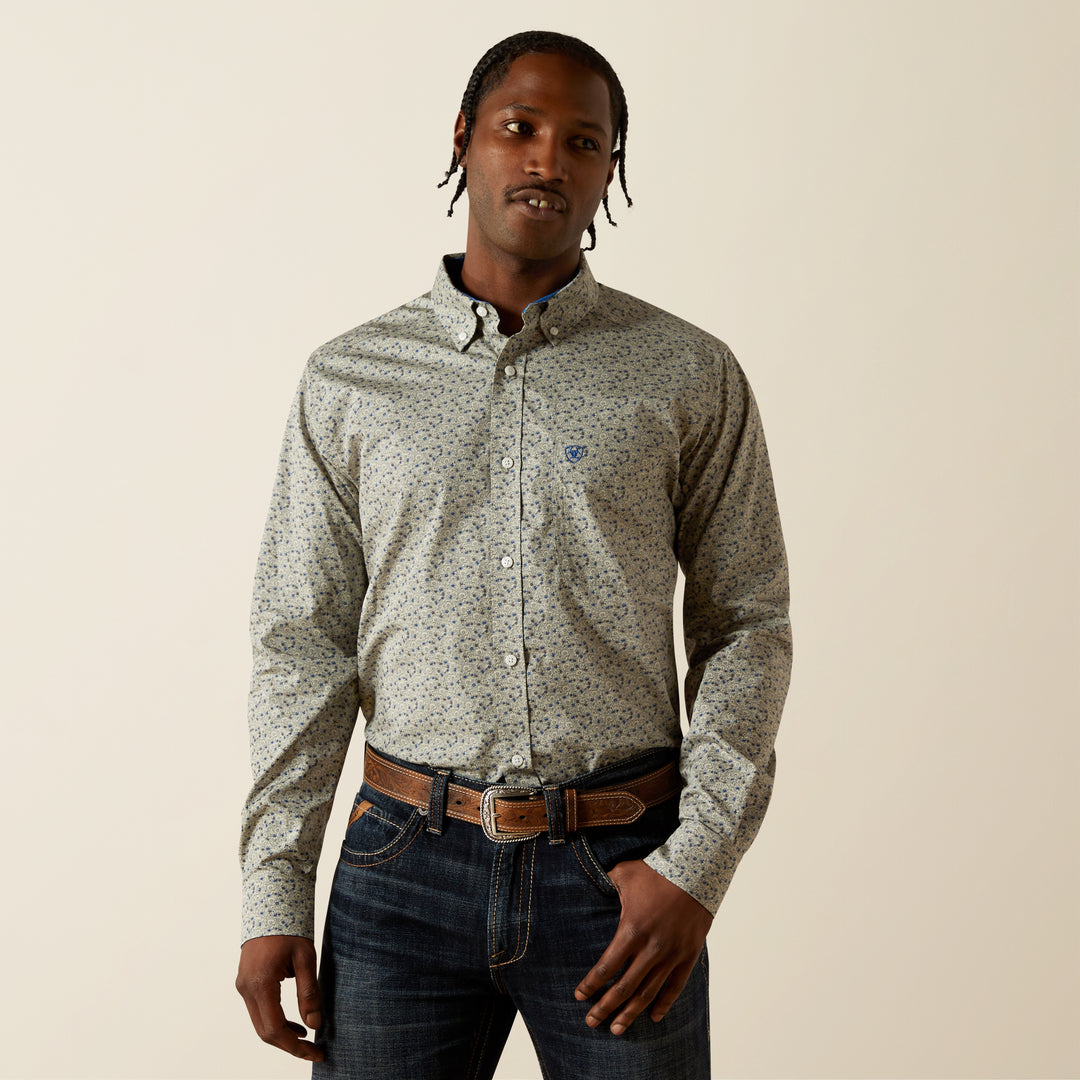 Men's Arit Wrinkle Free Cade Fitted Shirt - 10062233