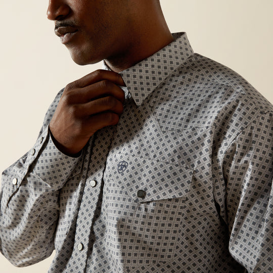 Men's Ariat Wrinkle Free Edward Classic Fit Shirt - 10062354