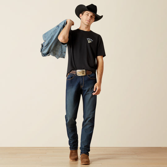 Men's Ariat Ariat Stitched Skull T-Shirt - 10062423 - FINAL SALE