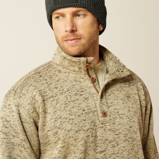 Men's Ariat Caldwell 1/4 Button Sweater - 10062481
