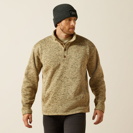 Men's Ariat Caldwell 1/4 Button Sweater - 10062481