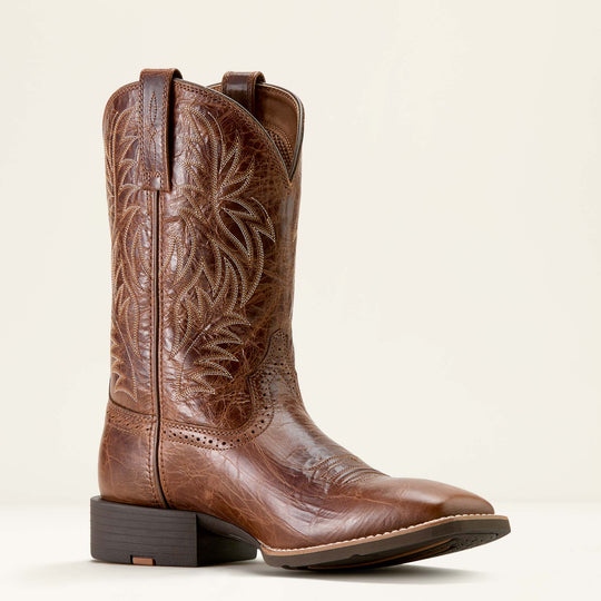Men's Ariat Sport Western Wide Square Toe Cowboy Boot - 10063836