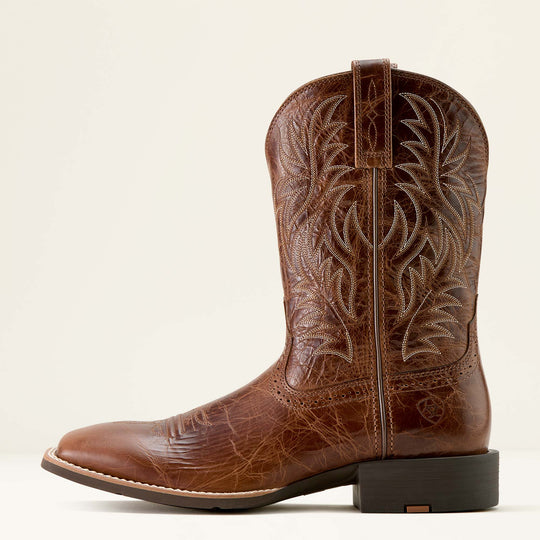 Men's Ariat Sport Western Wide Square Toe Cowboy Boot - 10063836