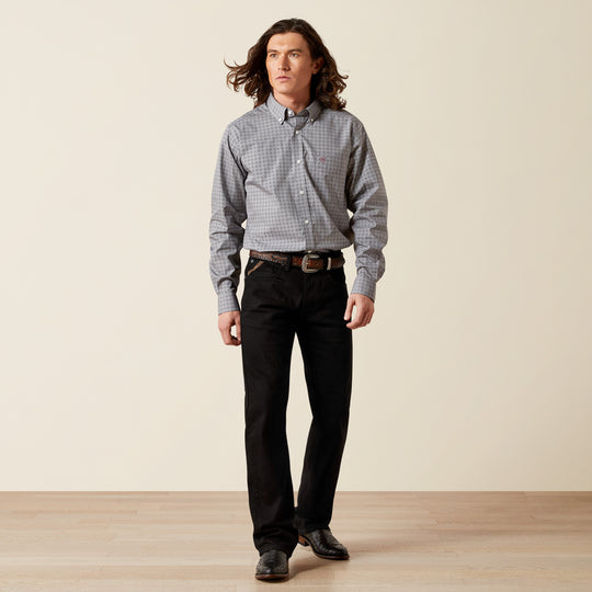 Men's Ariat Wrinkle Free Anderson Fitted Shirt - 10065776