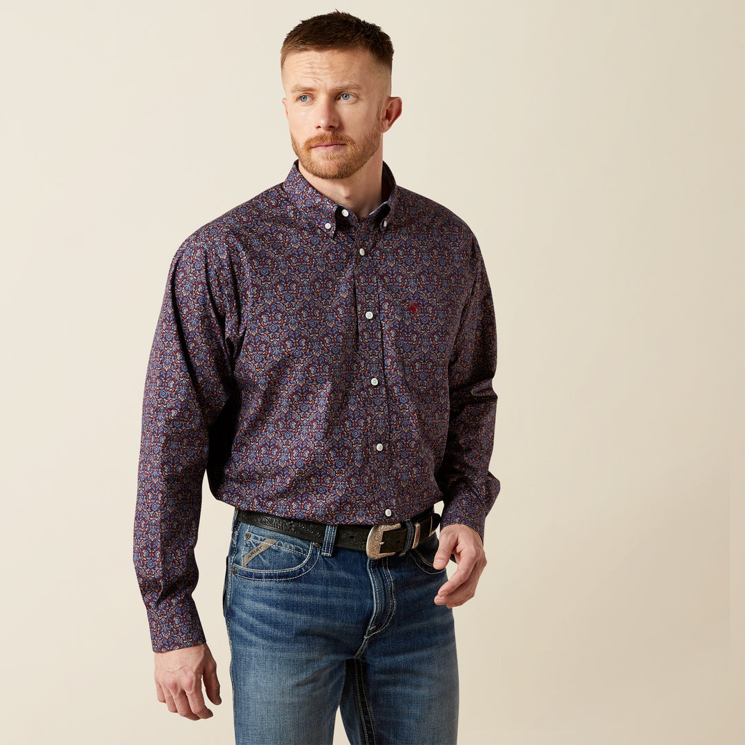 Men's Ariat Wrinkle Free Brendan Classic Fit Shirt - 10065805
