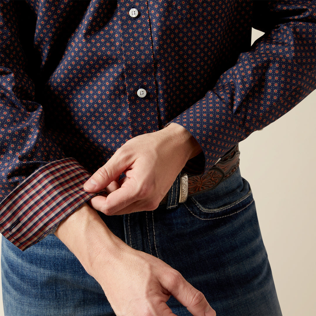 Men's Ariat Wrinkle Free Briggs Classic Fit Shirt - 10065808