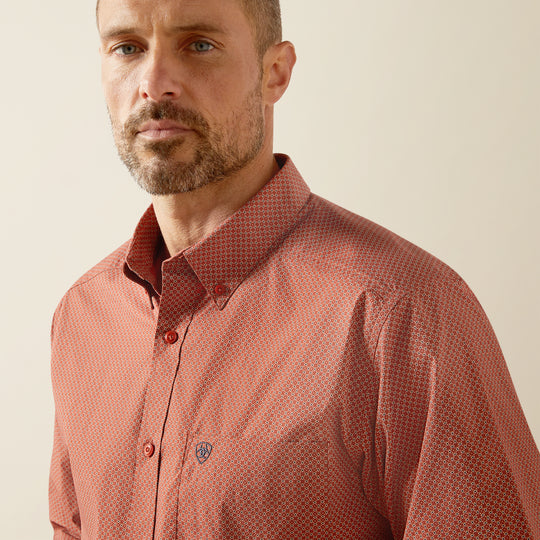 Men's Ariat Warren Fitted Shirt - 10065965