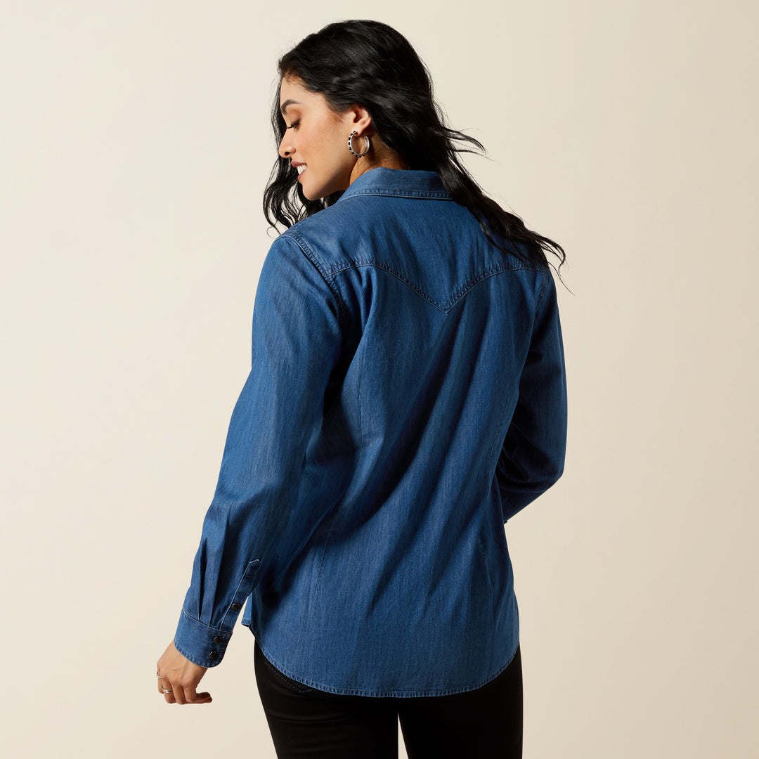 Ladies Ariat True Blue Shirt - 10065864