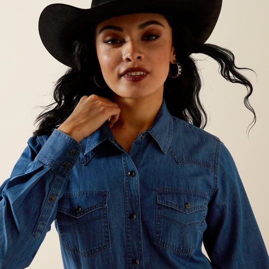 Ladies Ariat True Blue Shirt - 10065864