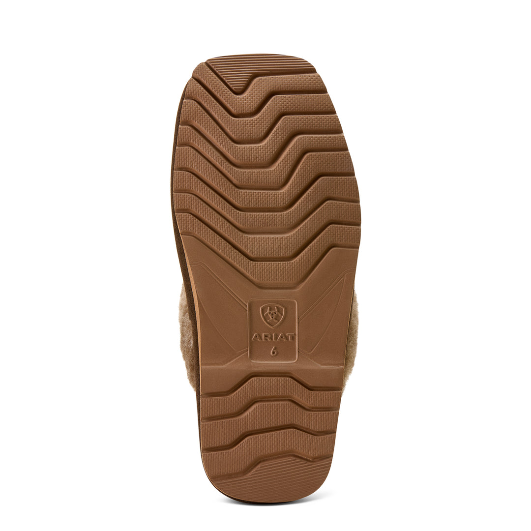 Ladies Ariat Jackie Chocolate Square Toe Slipper - 10073257