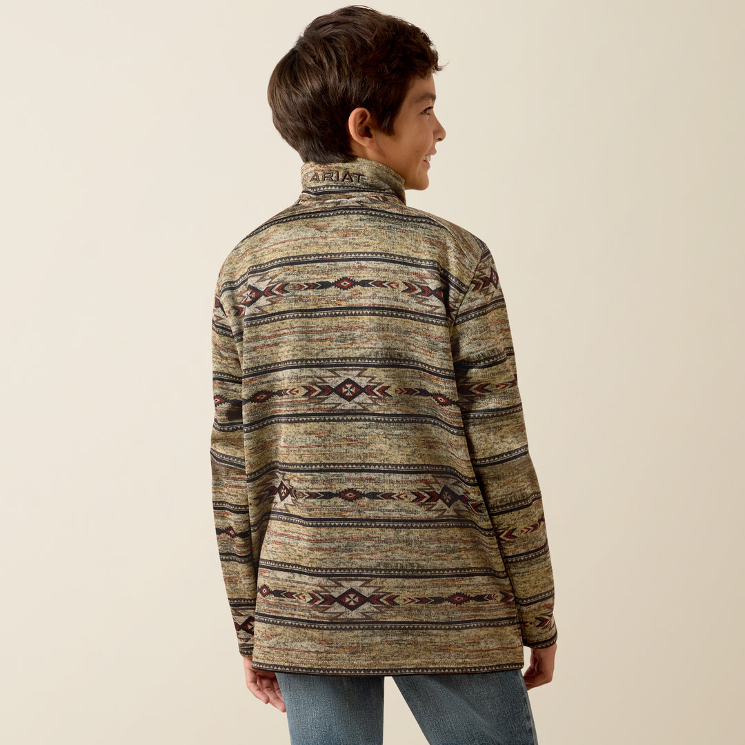 Boys Ariat Caldwell 1/4 Zip Sweater - 10079311