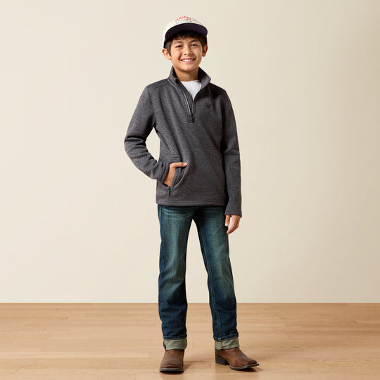 Boys Ariat Caldwell 1/4 Zip Sweater - 10079335