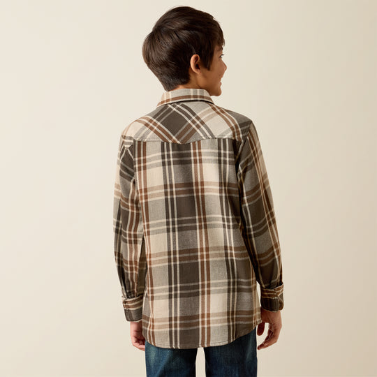 Boys Ariat Retro Howell Classic Fit Snap Shirt - 10079592