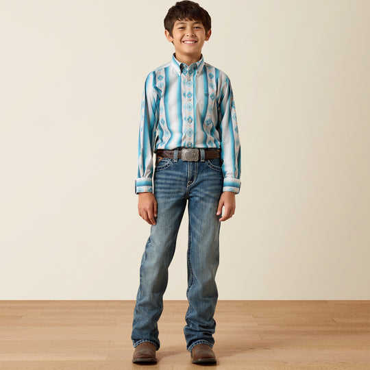 Boys Ariat Powers Classic Fit Shirt - 10079601