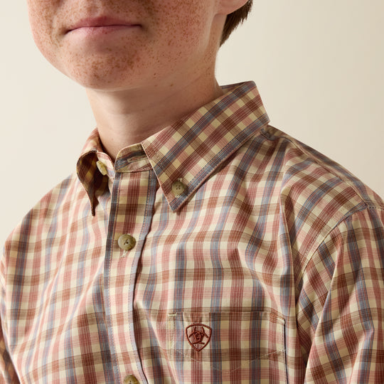 Boys Ariat Pro Series Dave Classic Fit Shirt - 10080628