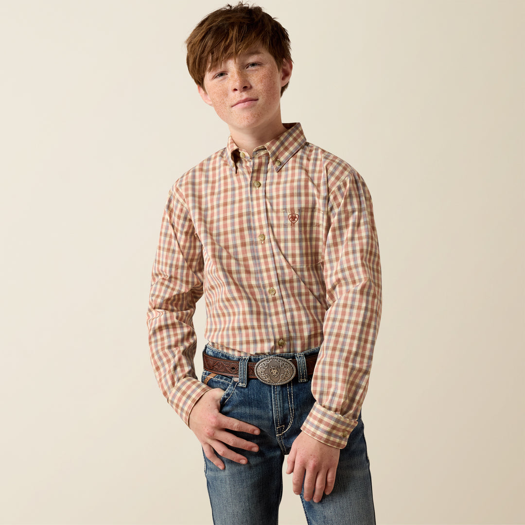 Boys Ariat Pro Series Dave Classic Fit Shirt - 10080628
