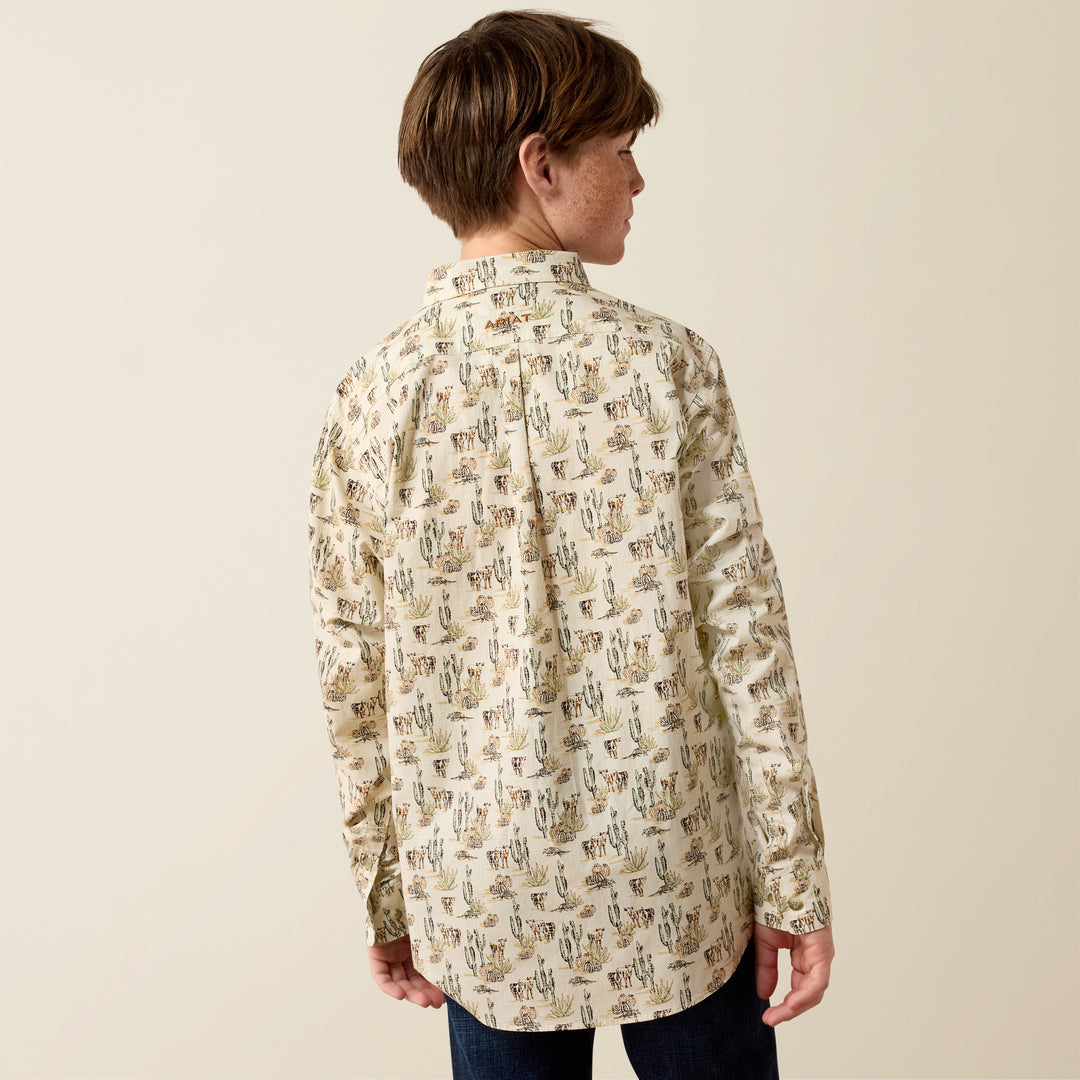 Boys Ariat Luthor Classic Fit Shirt - 10080718