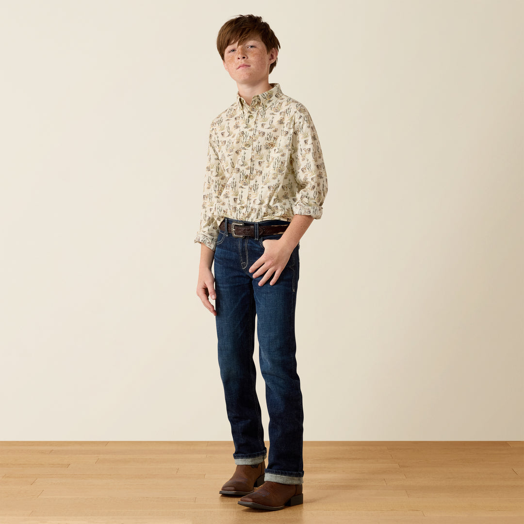 Boys Ariat Luthor Classic Fit Shirt - 10080718