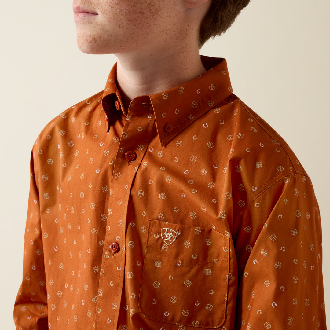Boys Ariat Ludwig Classic Fit Shirt - 10080740