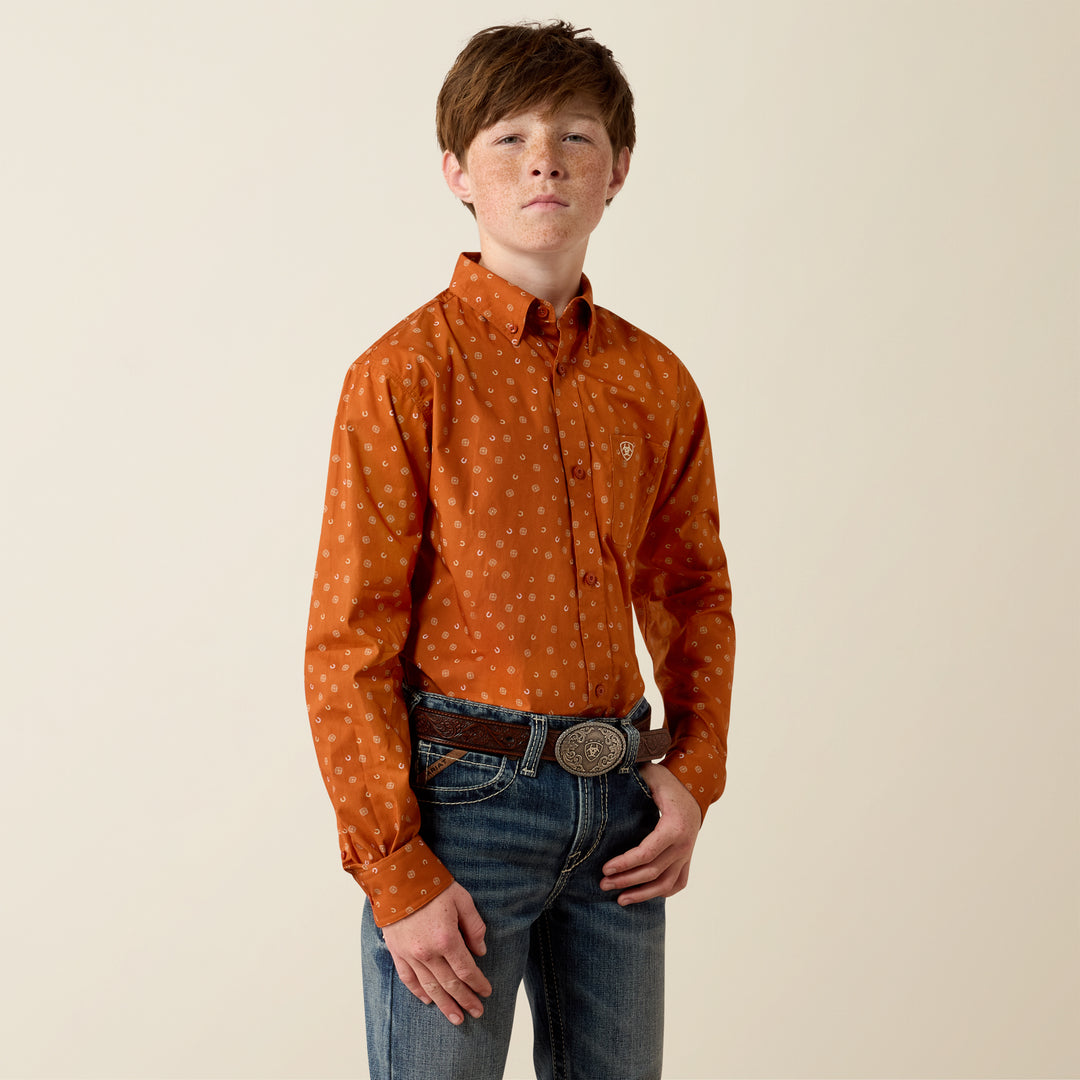 Boys Ariat Ludwig Classic Fit Shirt - 10080740