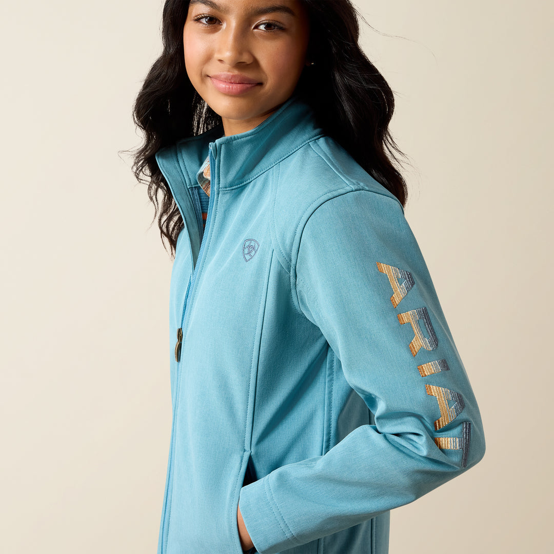 Kids Ariat Logo Softshell Jacket - 10079563