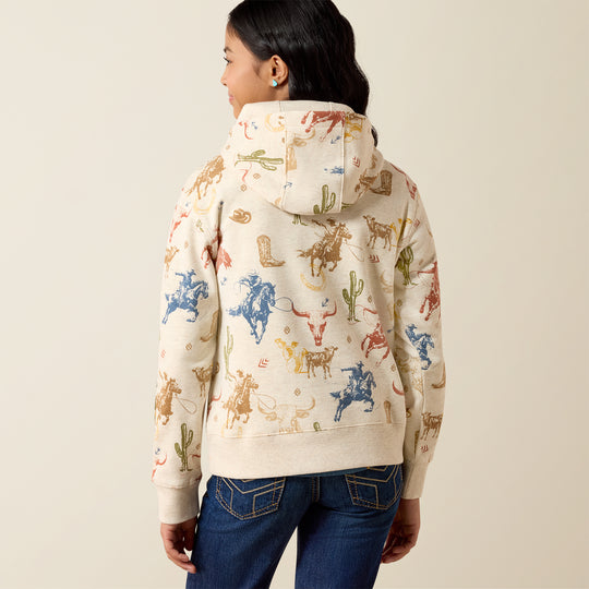 Girls Ariat Ranch Tale Hoodie - 10079596