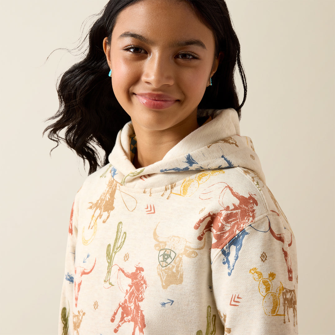 Girls Ariat Ranch Tale Hoodie - 10079596
