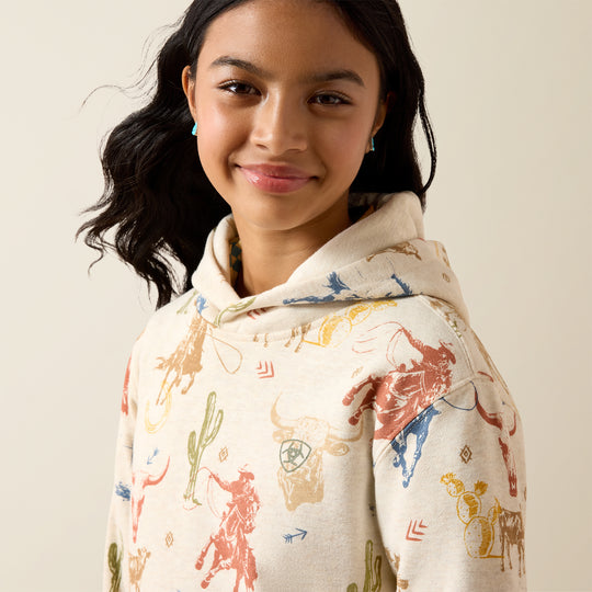 Girls Ariat Ranch Tale Hoodie - 10079596